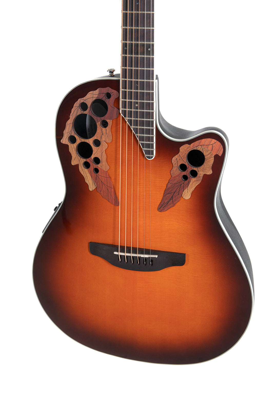 Ovation E-akustisk Gitarrer Celebrity Elite Super Shallow Cutaway - Sunburst (CE48-1-G)