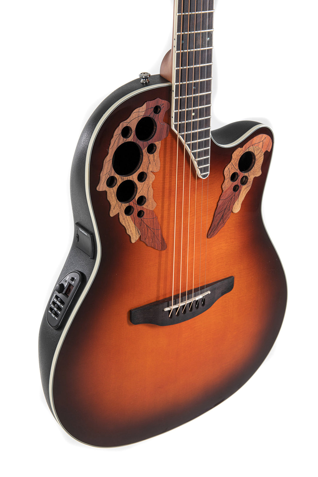 Ovation E-akustisk Gitarrer Celebrity Elite Super Shallow Cutaway - Sunburst (CE48-1-G)