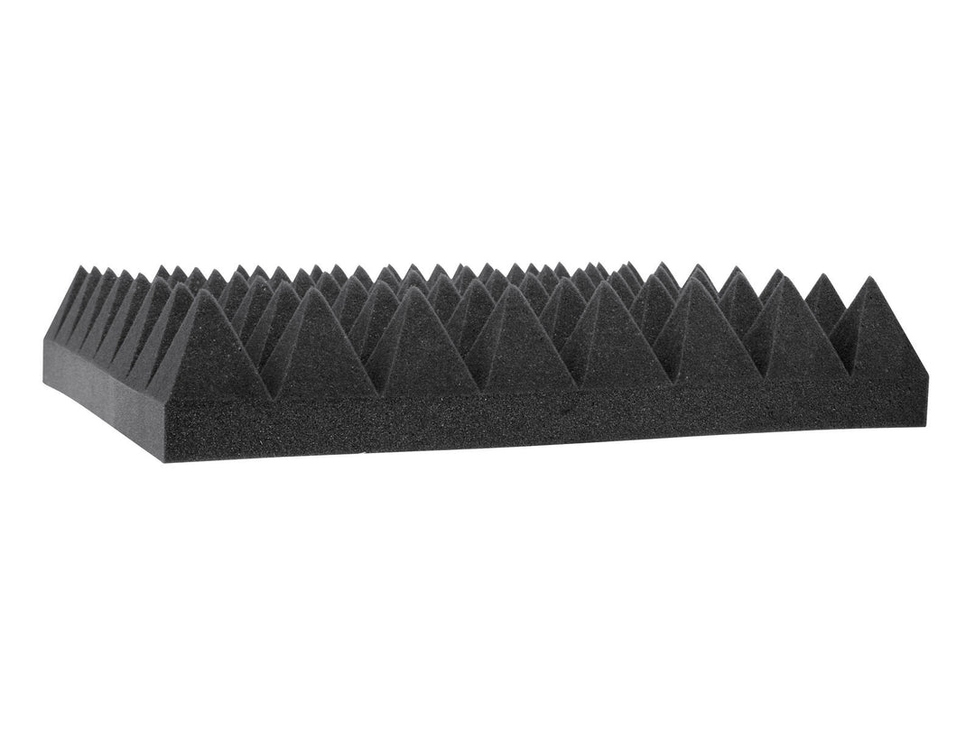 OMNITRONIC akustikskum, pyramid 100 mm, 50x50 cm