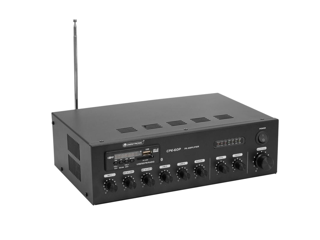 OMNITRONIC CPE-60P PA-mixningsförstärkare