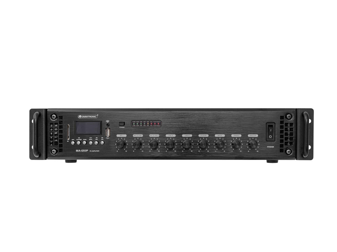 OMNITRONIC MA-120P PA-mixningsförstärkare