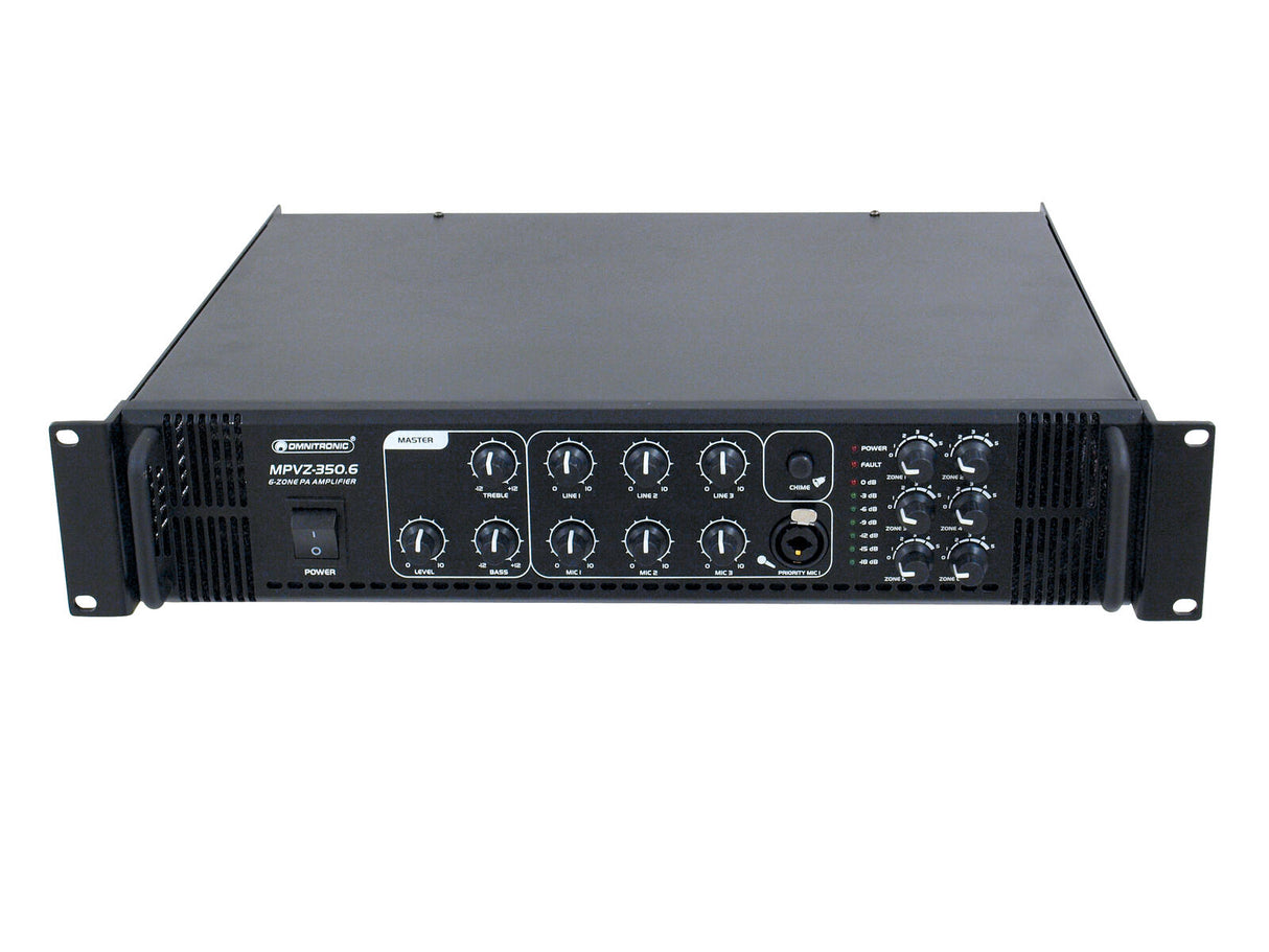 OMNITRONIC MPVZ-350.6 PA Mixing Amplifier