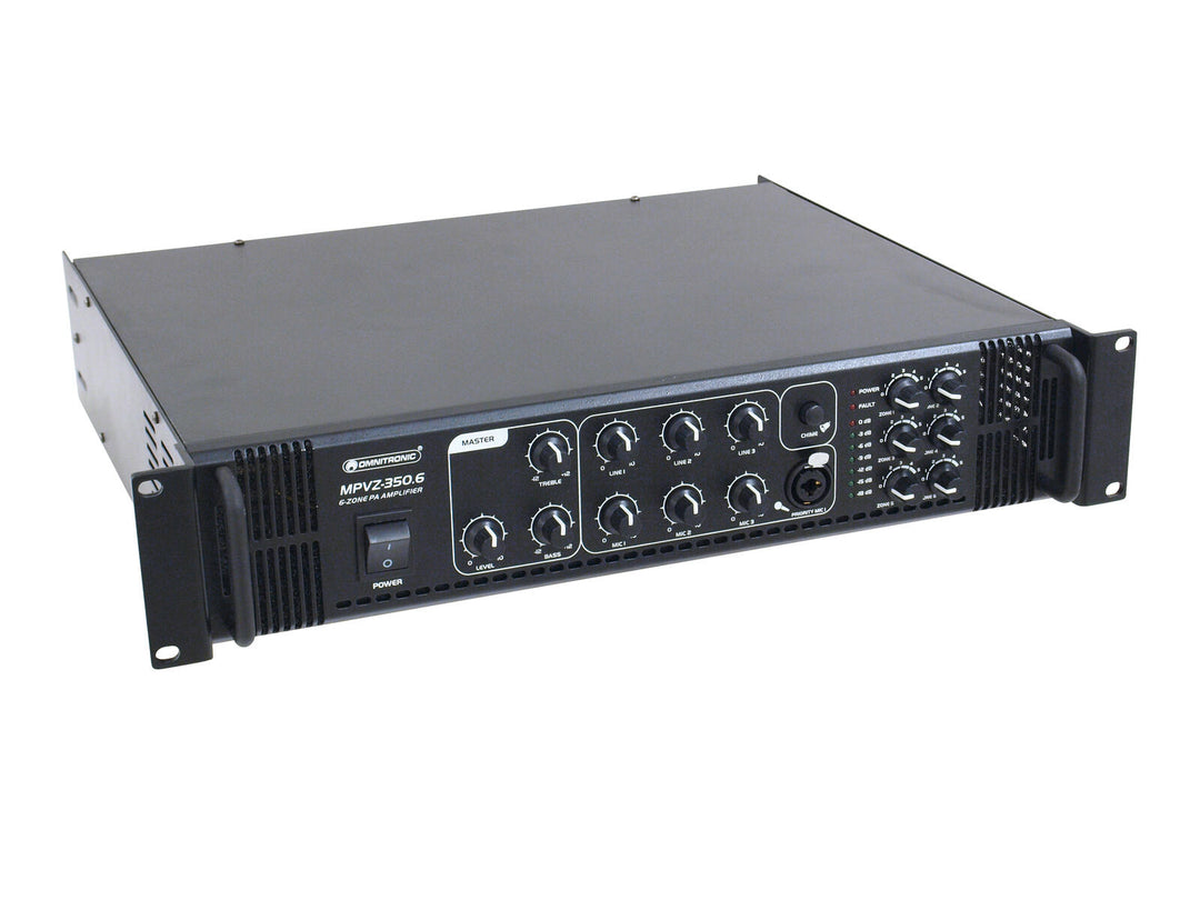 OMNITRONIC MPVZ-350.6 PA-mixningsförstärkare