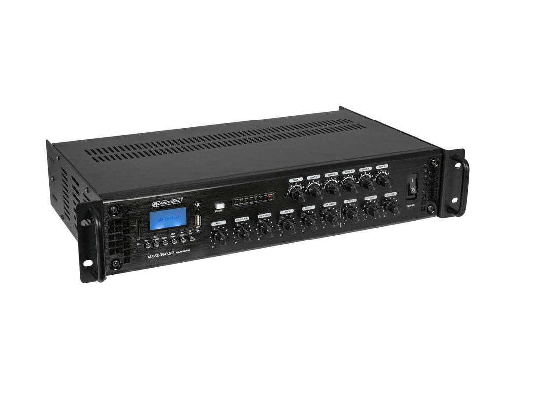 OMNITRONIC MAVZ-360.6P PA-mixerförstärkare