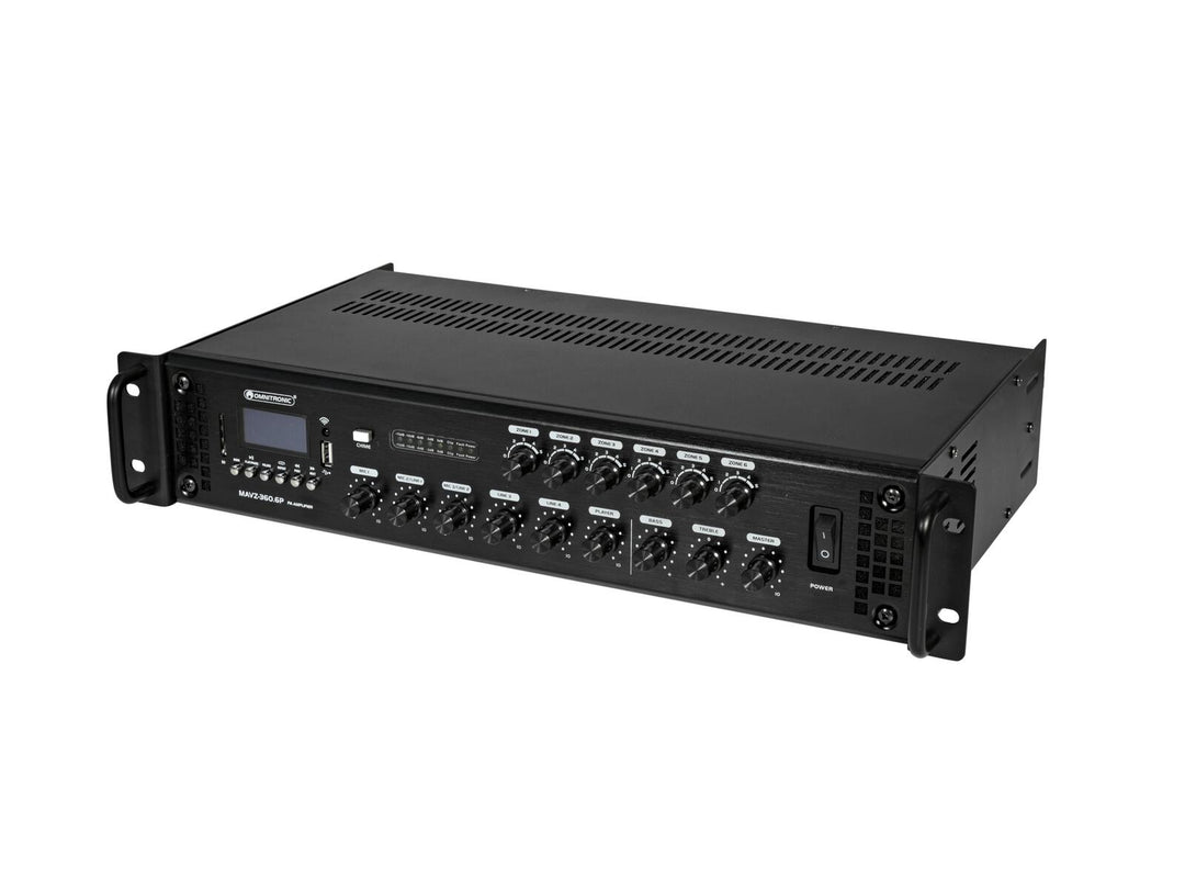 OMNITRONIC MAVZ-360.6P PA-mixerförstärkare
