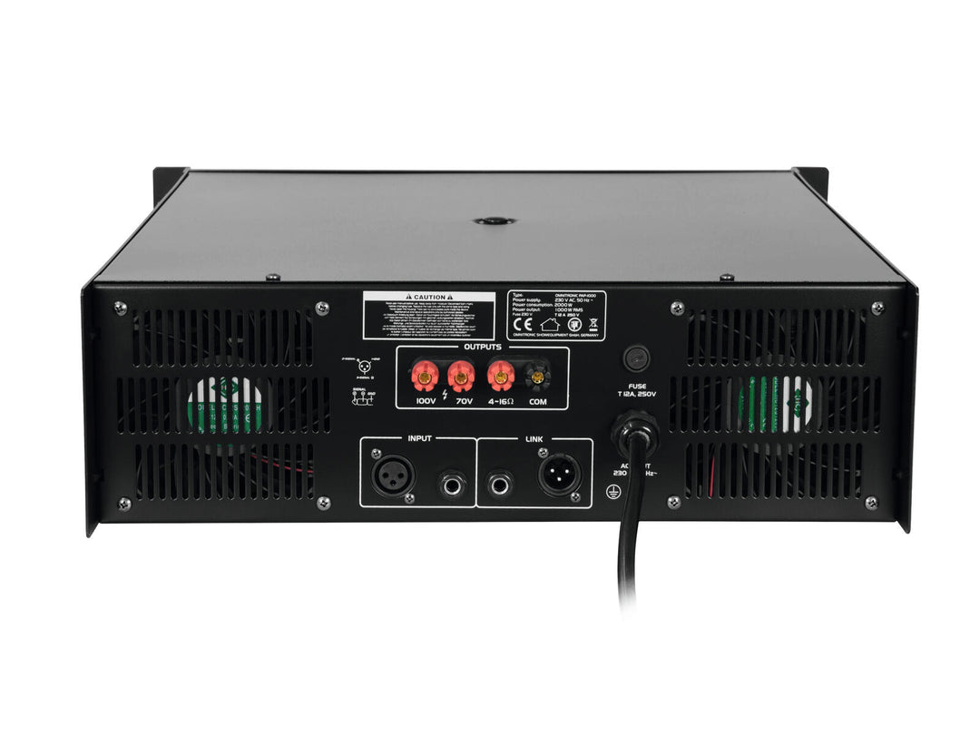 OMNITRONIC PAP-1000 PA-förstärkare