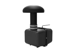 OMNITRONIC Set GSUB-8 In-Ground Subwoofer + 8x PS-2.5GS Projector Speaker, svart