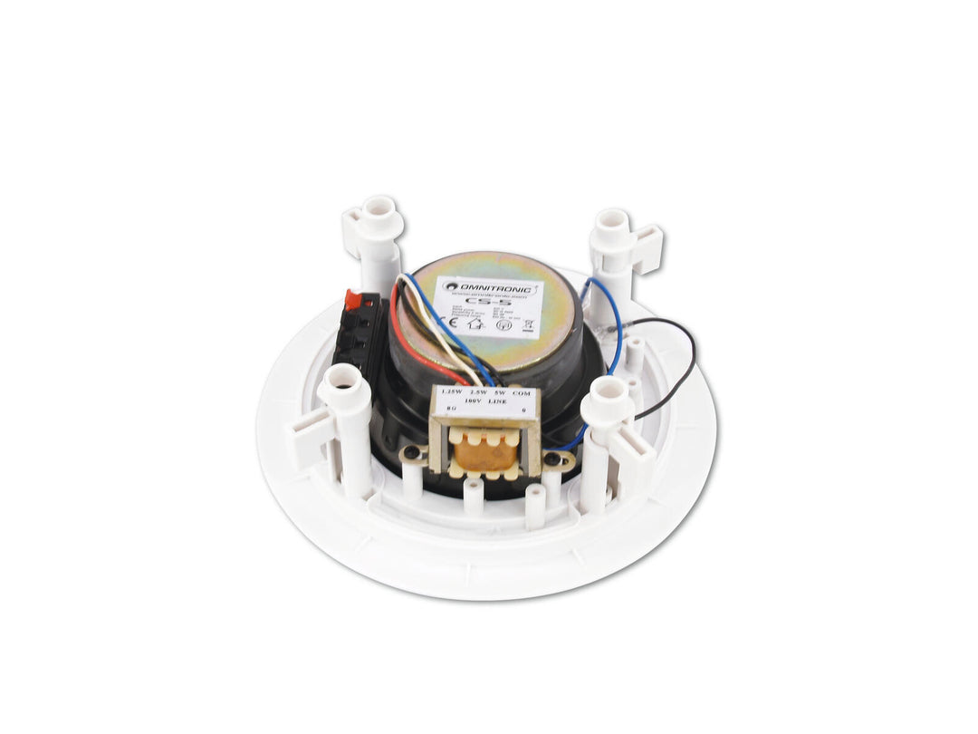 OMNITRONIC CS-5 takhögtalare vit