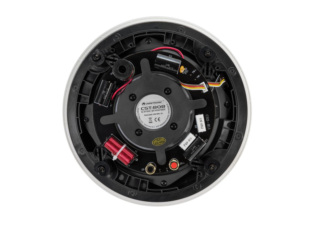 OMNITRONIC CST-808 2-vägs takhögtalare