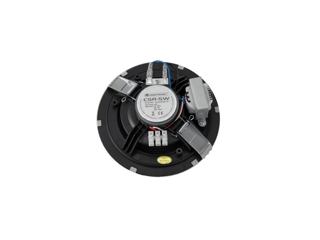 OMNITRONIC CSR-5W Takhögtalare vit