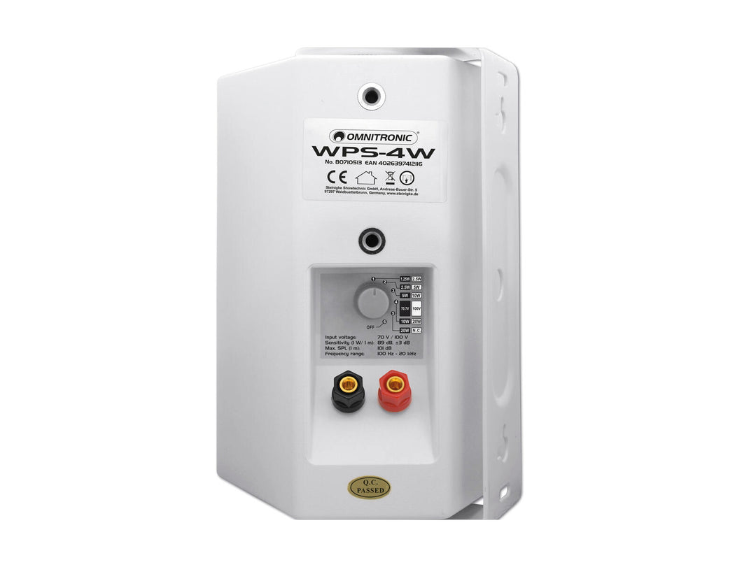 OMNITRONIC WPS-4W PA Vägg-högtalare