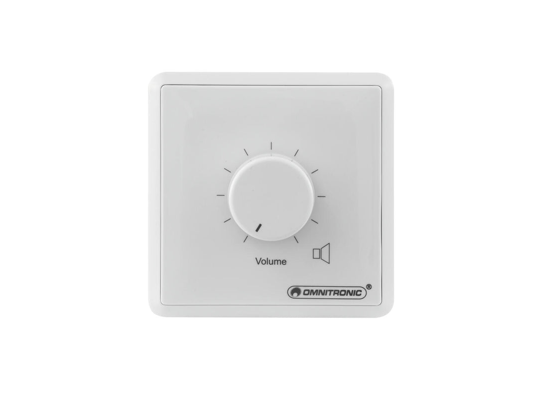 OMNITRONIC PA-volymkontroll, 5 W mono wh