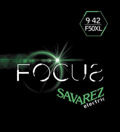Savarez F50XL Focus elgitarrsträngar, extra light .009 till .042