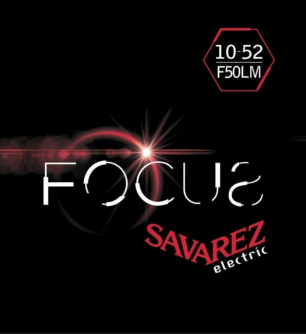 Savarez F50LM Focus elgitarrsträngar, medium light .010 till .052