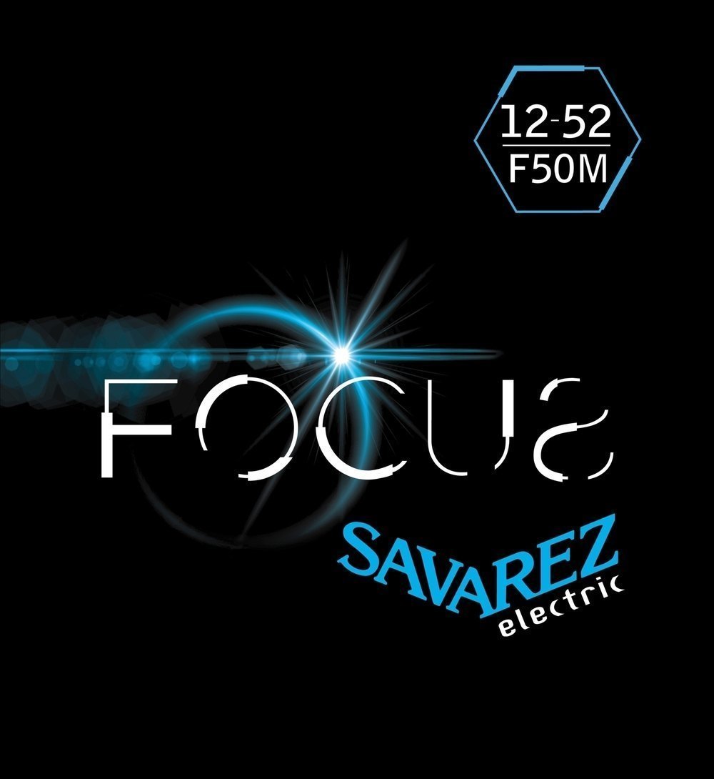 Savarez F50M Focus elgitarrsträngar, medium .012 till .052