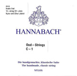 Hannabach Oud-strängar Arabic Aoud Nylon - 10-strängar (2510)