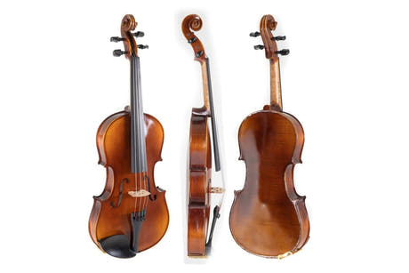 GEWA Viola Allegro - 35.5 cm (3/4 viola) (Uppsatt inkl. violafodral, kolfiberstråke, Aurora-strängar)