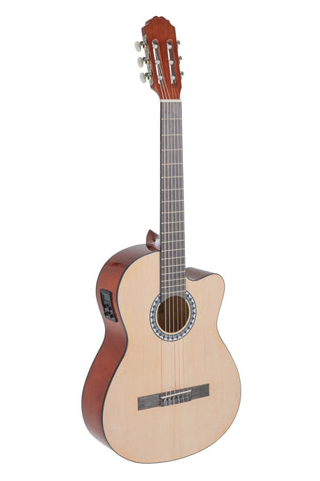 VGS BasicPlus elakustisk klassisk gitarr, natur