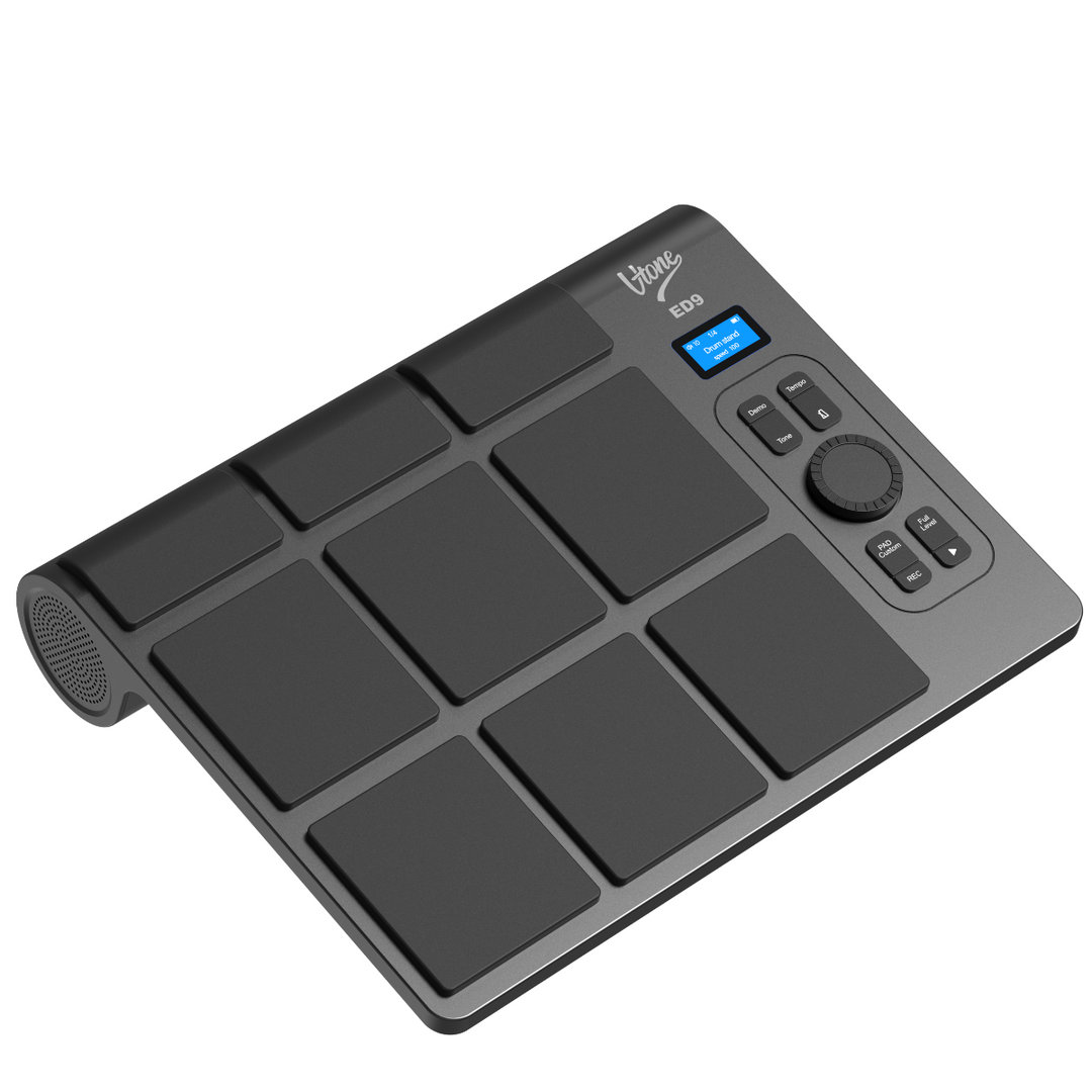 V-TONE ED9 batteridriven elektronisk trumma Pad