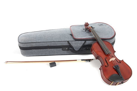 GEWA Outfit EW violaset 42,0 cm, beslag i ebenholts, monterat
