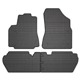 Gummimattor Berlingo II, Partner II 08-18 1:a och 2:a raden