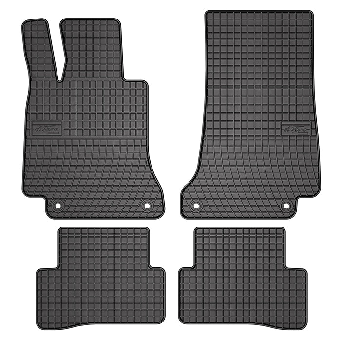 Gummimattor Mercedes-Benz C-Klasse W205, 2014-2021