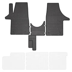 Gummimattor VW Transporter T5 03-15, T6 15-19 1:a raden