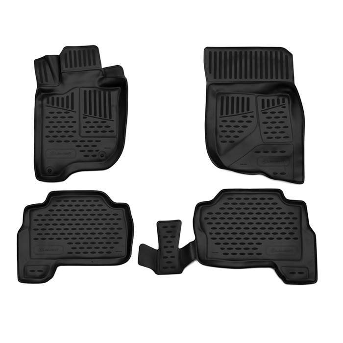 Gummimattor Mitsubishi Pajero sport, 2016-