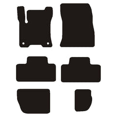 Velourmattor Mercedes EQB (X243) 2021-