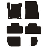 Velourmattor Mercedes EQB (X243) 2021-