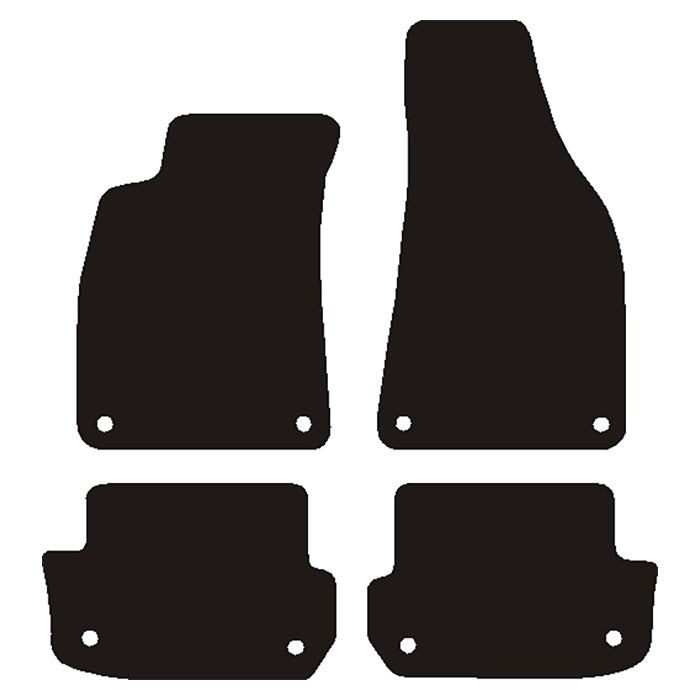 Måtter Audi A4 cab. type B7 03/2004-2007
