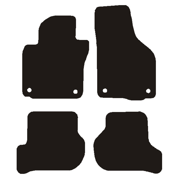 Måtter VW Jetta 2007-8/2010-