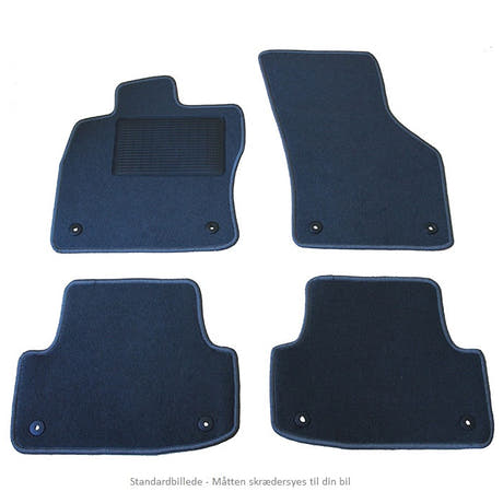 Mattset VW Touran 5p 5/2015-> Nålfilt Grå