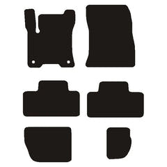 Bilmattor Mercedes EQB (X243) 2021- Velour