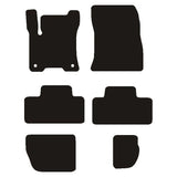 Bilmattor Mercedes EQB (X243) 2021- Velour