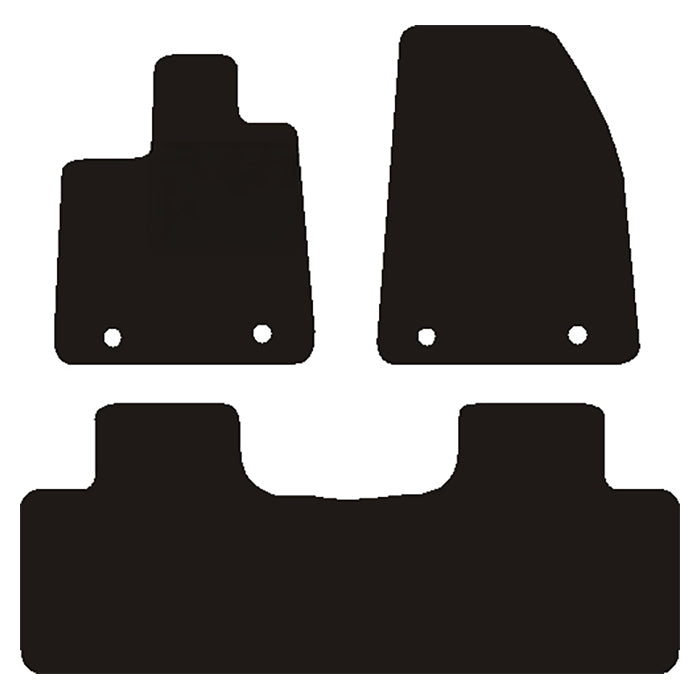 Bilmattor MGS6 EV 2026- Velour