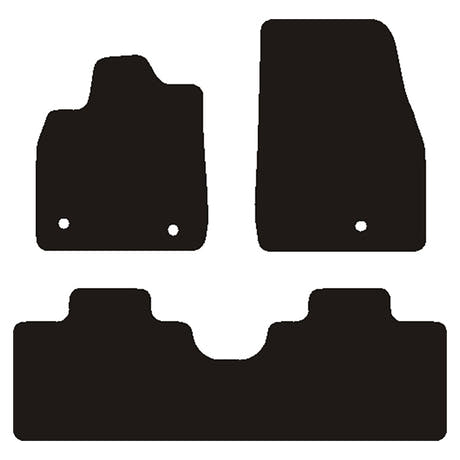 Bilmattor Ford Mustang Mach-E 2021- Velour