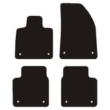 Bilmattor Polestar 4 (P417) 2024- Velour