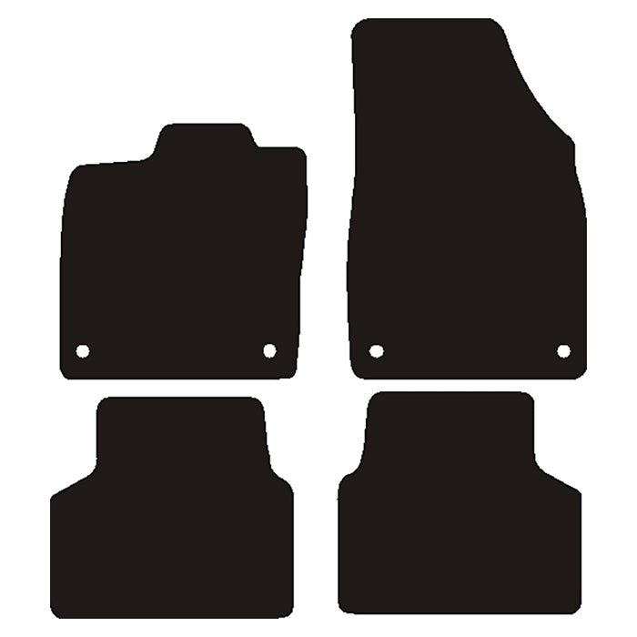 Bilmattor VW ID.3 E11 2020- Velour
