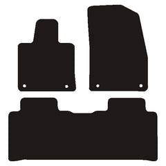 Bilmattor Xpeng G6 2023- Velour