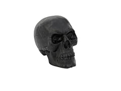 Kranie i plast, sort, 16 cm
