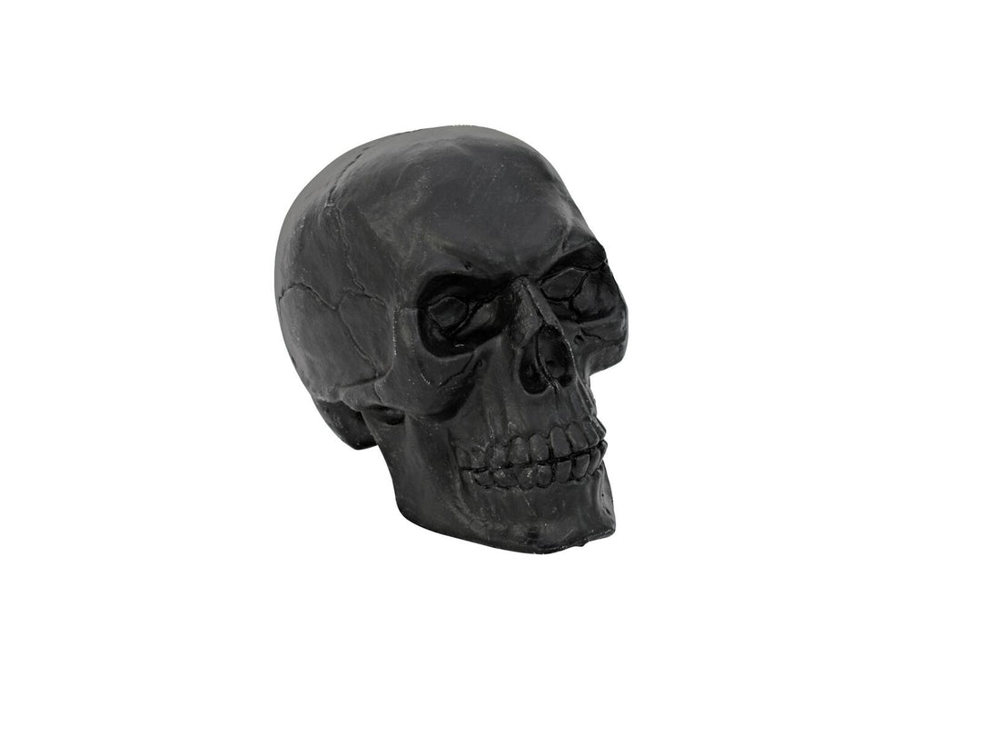 Kranie i plast, sort, 16 cm