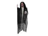 Halloween-figur spøgelse, animeret, 95 cm