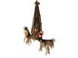 Halloween-figur flagermus, animeret, 95 cm
