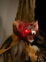 Halloween-figur flagermus, animeret, 95 cm