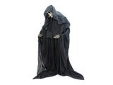 Halloween-figur formbart skelet, sort, 160 cm