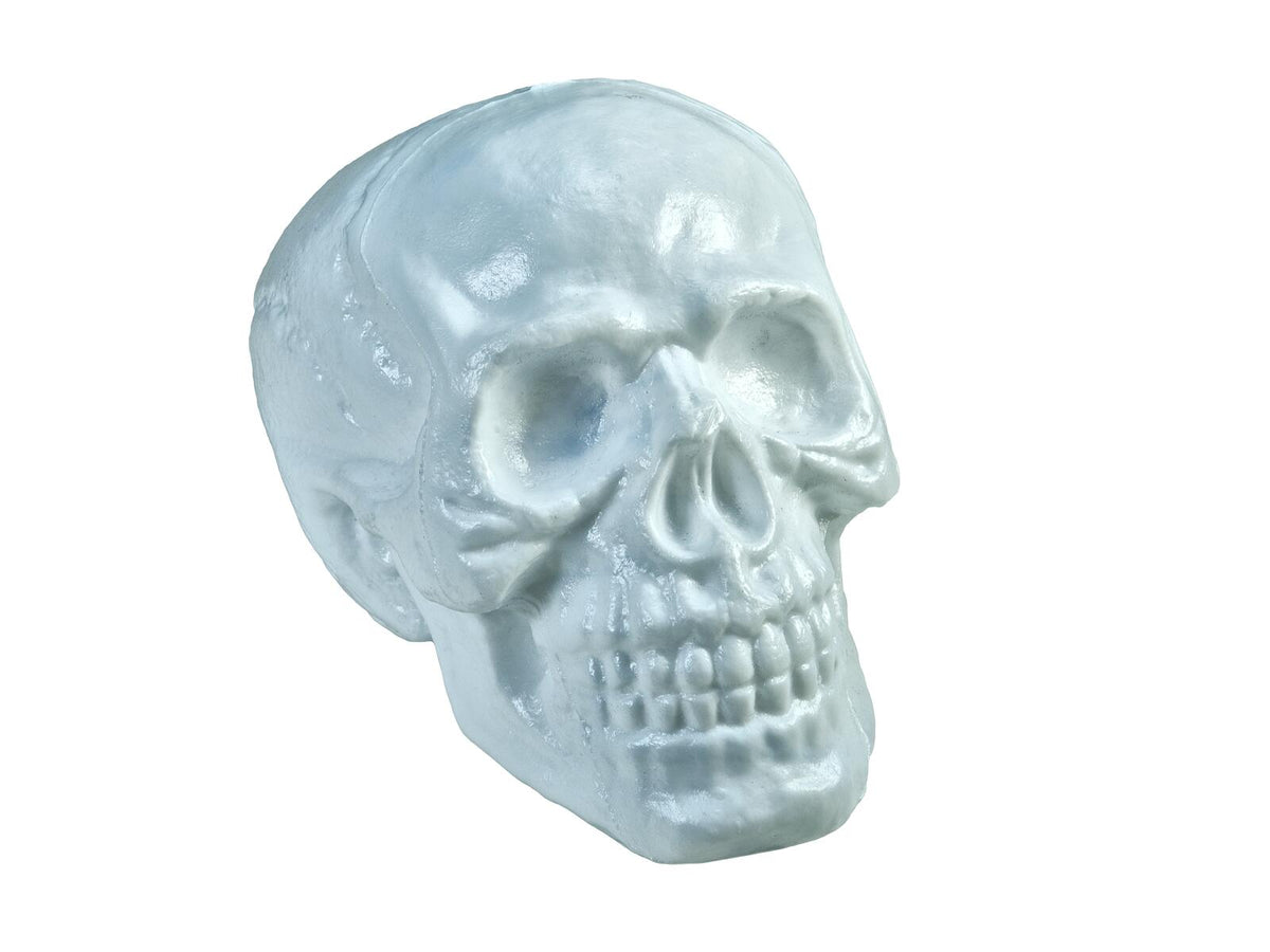 Halloween-skalle, animerad, 31 cm