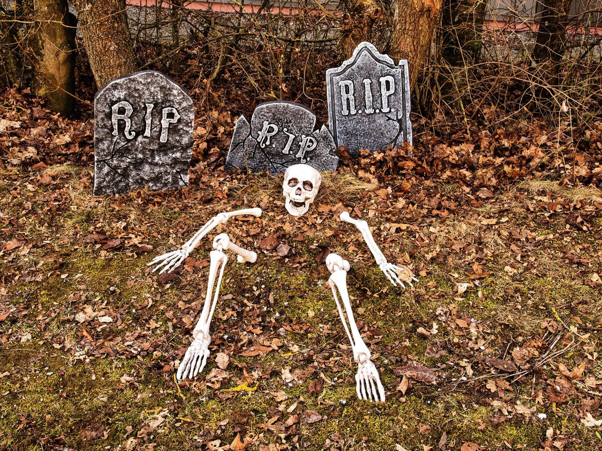 Halloween gravstensuppsättning