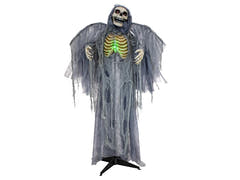 Halloween-figur mørkets engel, animeret, 175 cm