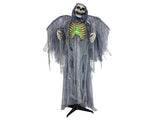 Halloween-figur mørkets engel, animeret, 175 cm